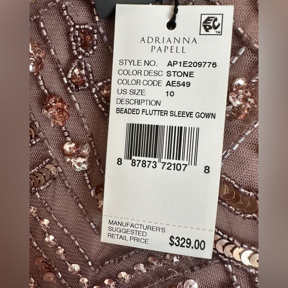 NWT - Amazing Adrianna Papel Gown - Picture 9 of 10